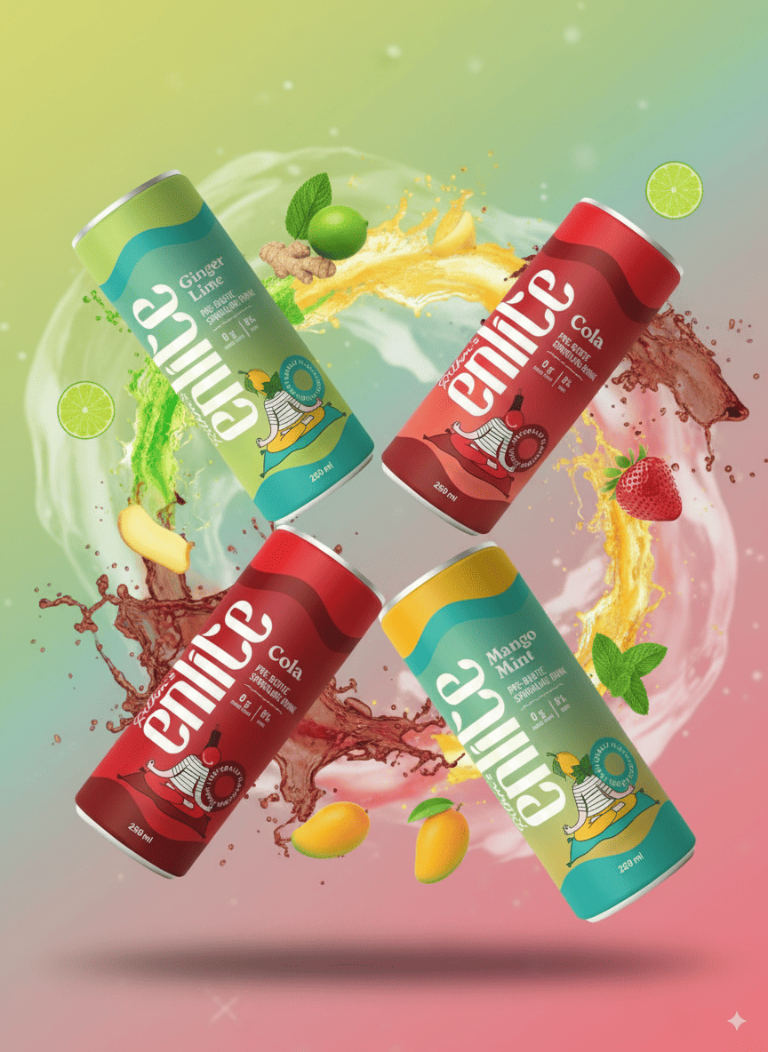 All the fizz. One pack