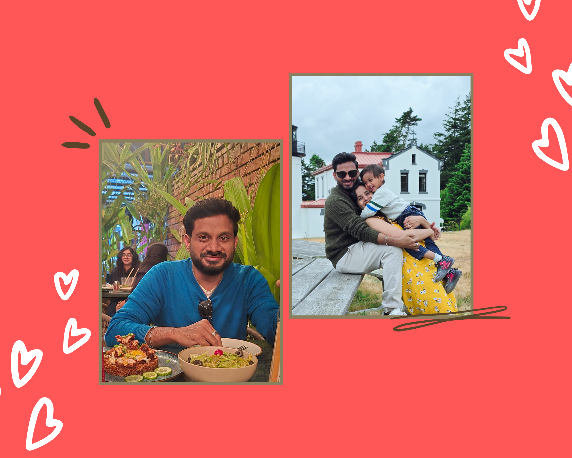 Founder story collage